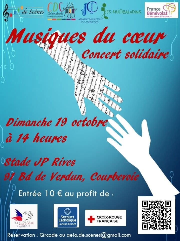 Concert solidaire au stade Jean-Pierre Rives, le 19 octobre